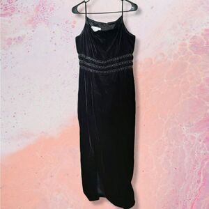 Gunne Sax Jessica McClintok Vintage 80s Velvet Dress sz 11/12